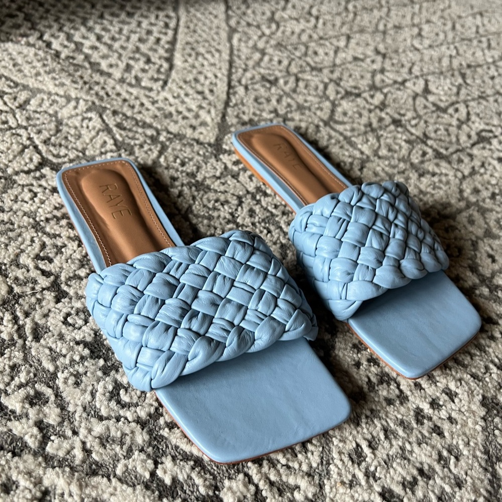Raye braided slides